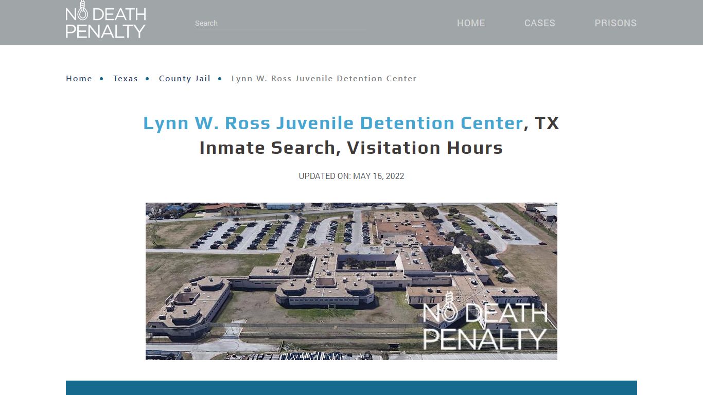 Lynn W. Ross Juvenile Detention Center, TX Inmate Search ...